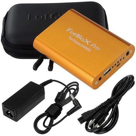 FOTODIOX Fotodiox Turbopack-9000-Only Turbopack Power Pack for B4 0.66 in. Mount Servo Lens Turbopack-9000-Only